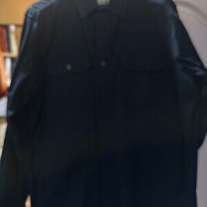 RedHead Brand Co Men’s Large Navy Button Up Shirt Long Sleeve Outdoor Casual